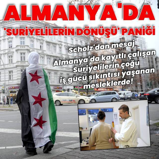 Almanya'da "Suriyelilerin dönüşü" panik yarattı