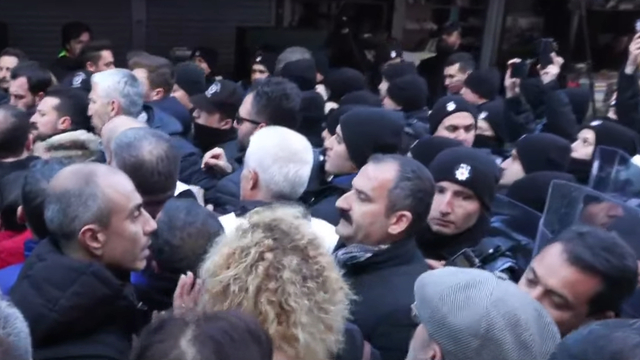 Başkentte 'geçinemiyoruz' eylemi