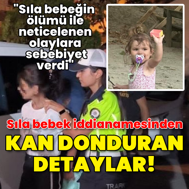 Sıla bebek iddianamesinden kan donduran detaylar