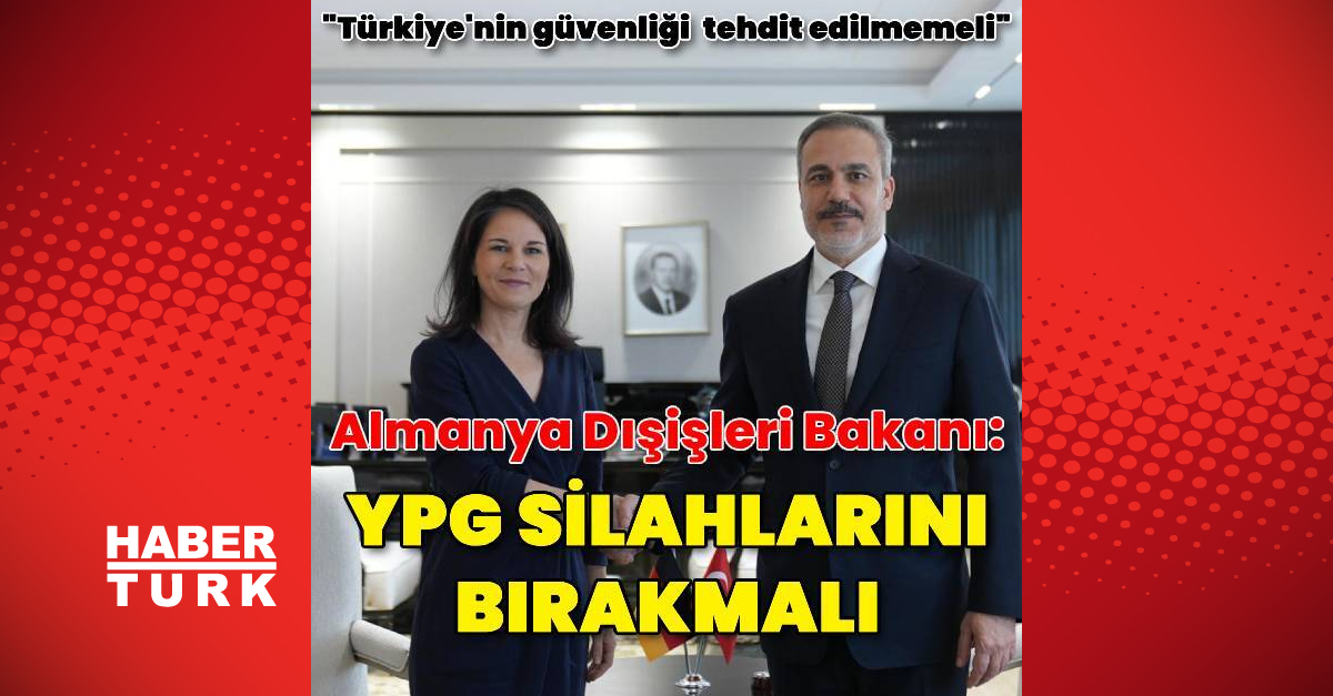Bakan Fidan, Baerbock ile görüştü | Dış Haberler
