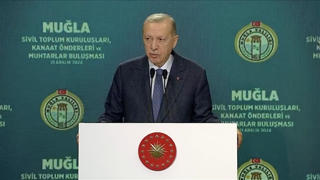 Cumhurbaşkanı Erdoğan'dan açıklamalar