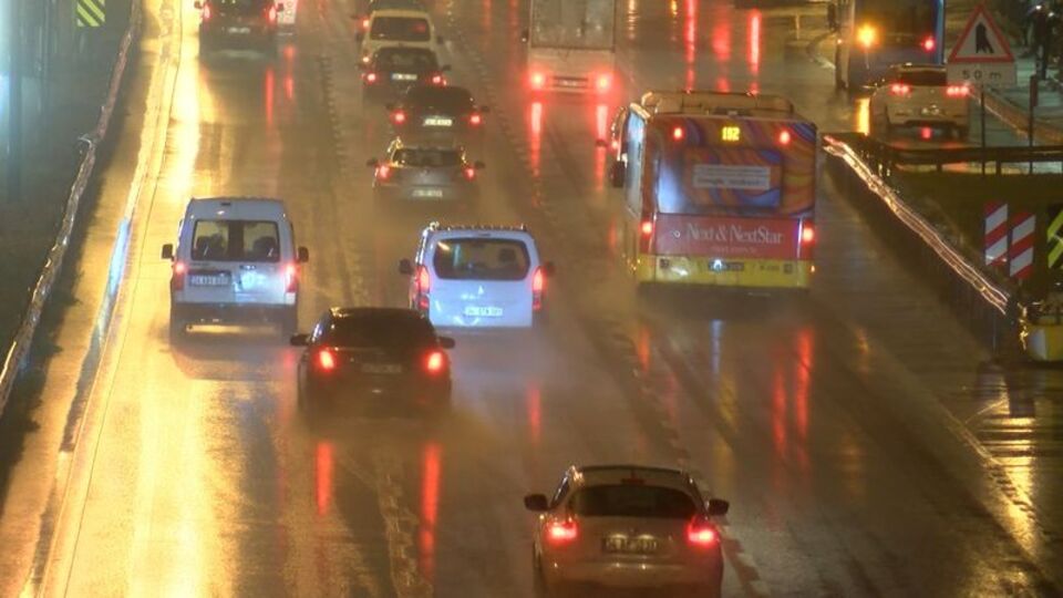 İstanbul'da sağanak yağış