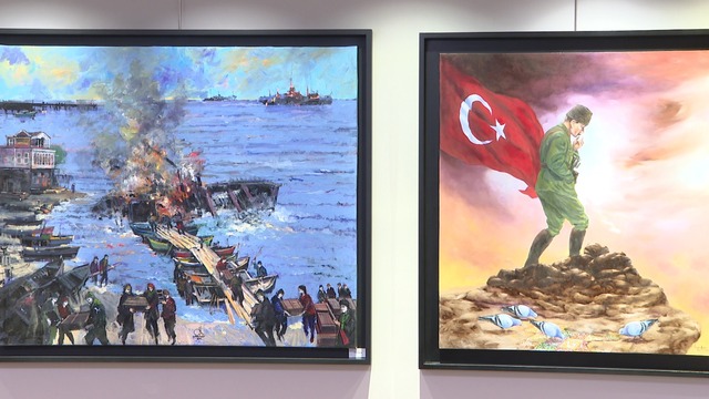 Kurtuluş Savaşı ve Milli Mücadele dönemi resmedildi