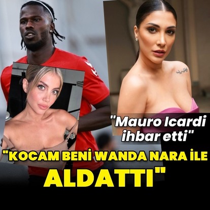 "Kocam beni Wanda ile aldattı"