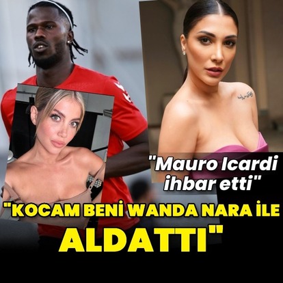  "Kocam beni Wanda ile aldattı"