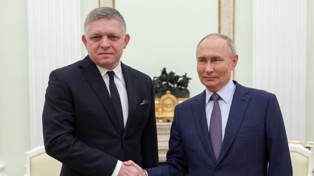 Slovakya Başbakanı'ndan Putin'le 'tepkisel' görüşme