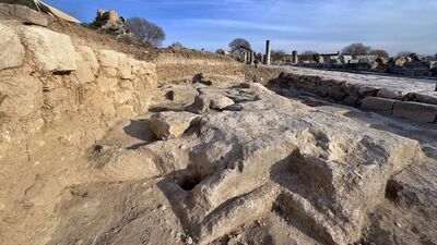 Kastabala Antik Kenti'nde açık hava kült alanı bulundu