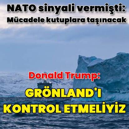 Trump'tan Grönland çağrısı