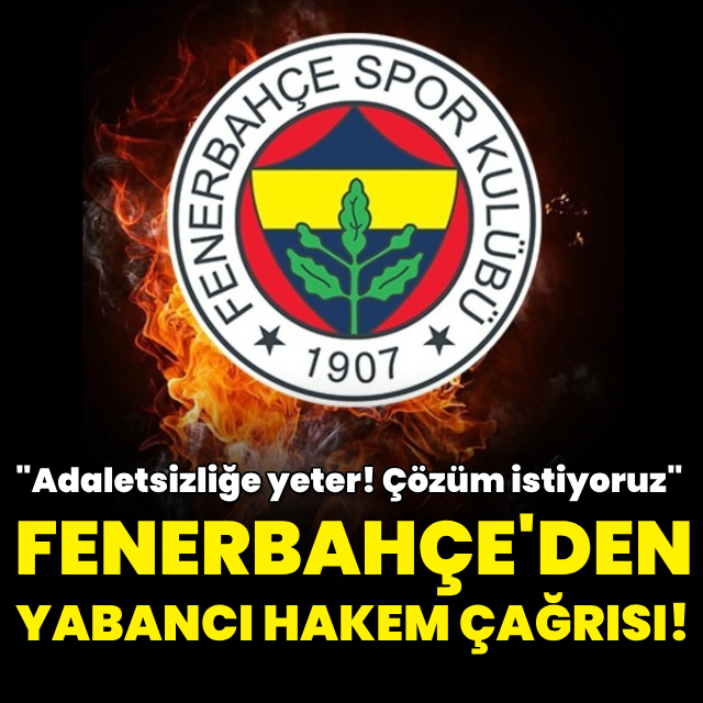 Fenerbahçe'den çok sert açıklama!