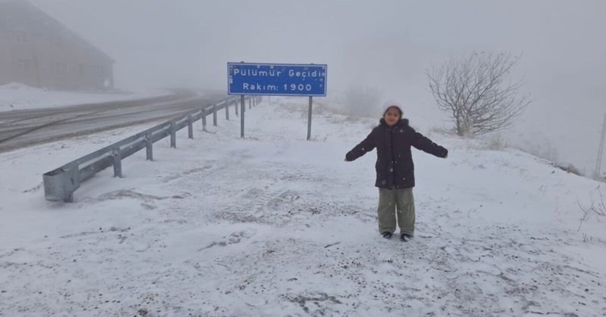 Tunceli Pülümür'de taşımalı eğitime kar engeli