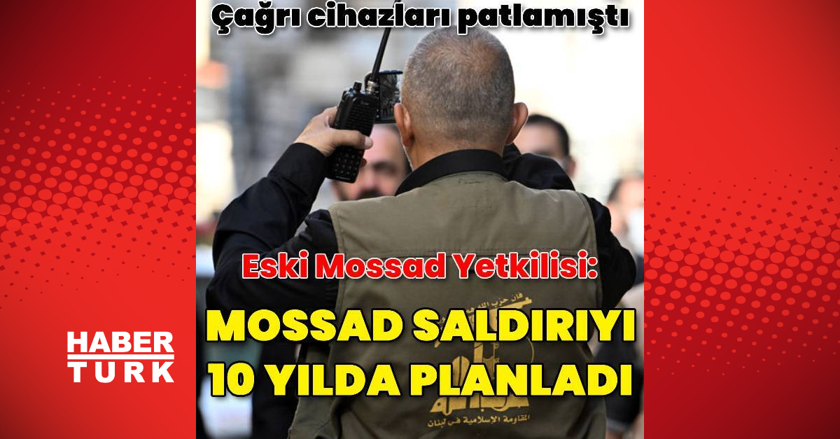 Mossad'dan ince ve uzun plan