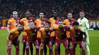 İlk yarının lideri Galatasaray!