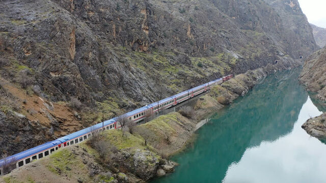 Turistik Doğu Ekspresi Erzincan'da