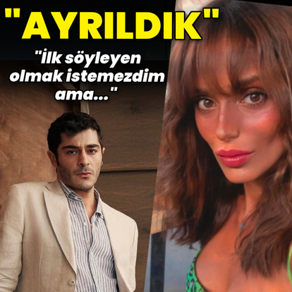 "Ayrıldık"
