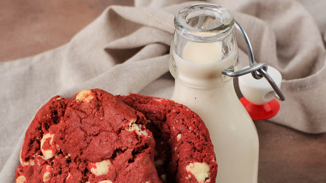 Red velvet kurabiye tarifi!