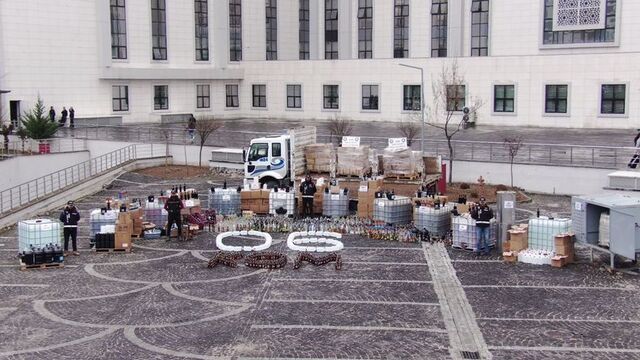 Ankara'da 'sahte içki' operasyonu! 40 milyon TL'lik ürün ele geçirildi