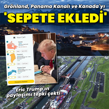  Kanada, Panama Kanalı ve Grönland'ı 