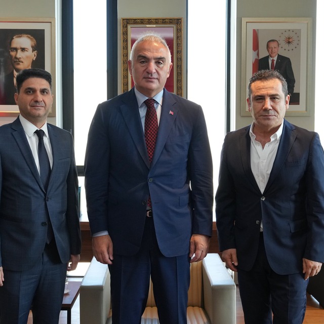 MSG'den bakan ziyareti