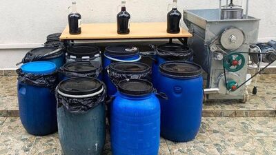 Tekirdağ'da sahte içki ele geçirildi