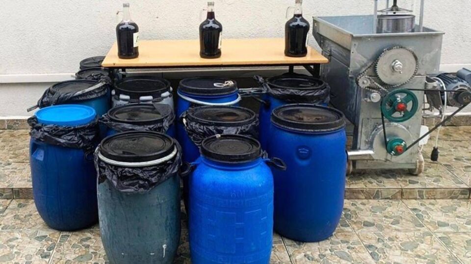 Tekirdağ'da sahte içki ele geçirildi