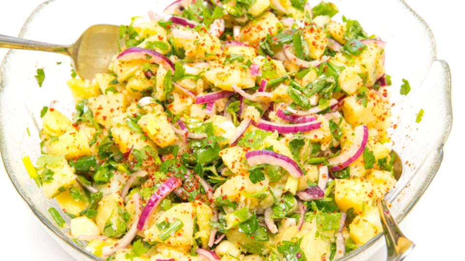 Patates salatası tarifi ve yapılışı