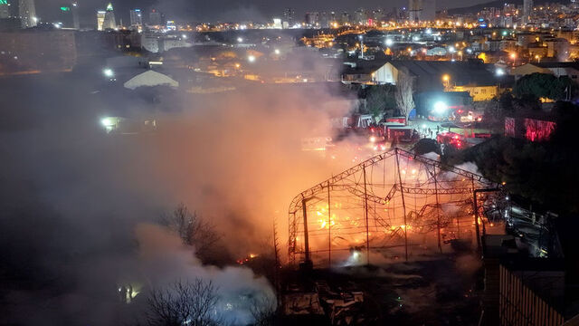 Platoda yangın: Yapımcıdan açıklama