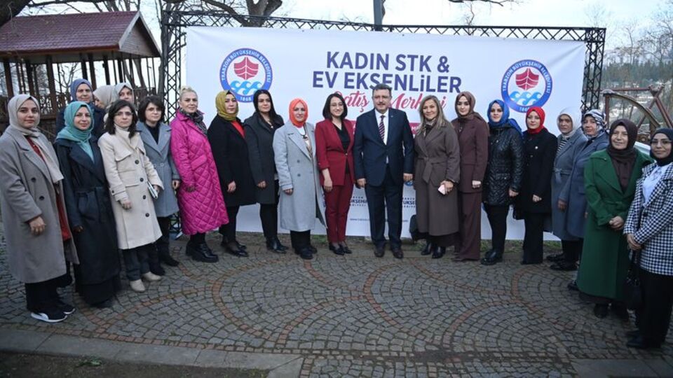 Trabzon'da üreten kadınlar tek merkezde buluştu