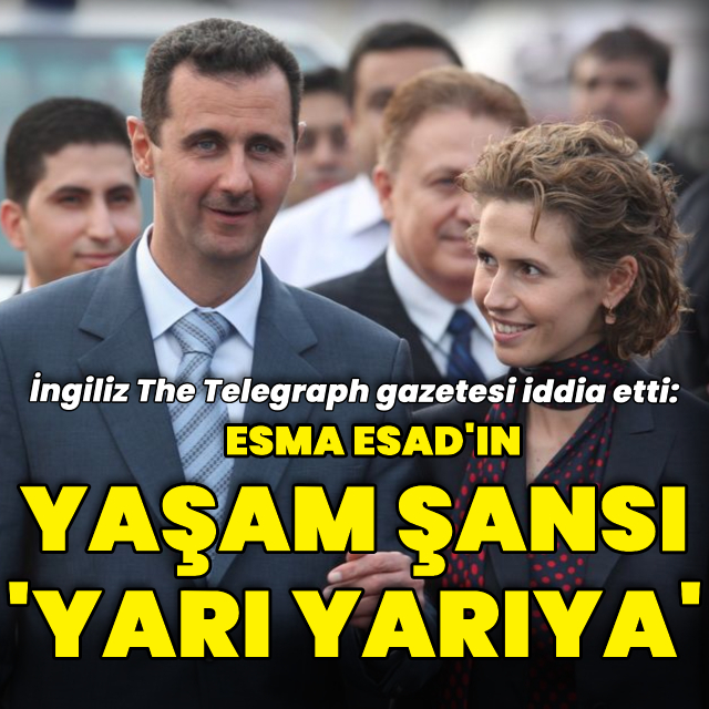 Telegraph: Esma Esad'ın yaşama şansı yarı yarıya