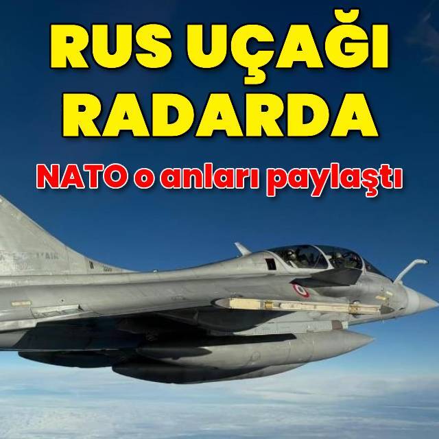 Fransız uçaklarından Rus uçağına önleme