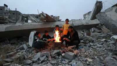 Gazze'de soğuktan ölen bebek sayısı 4'e yükseldi