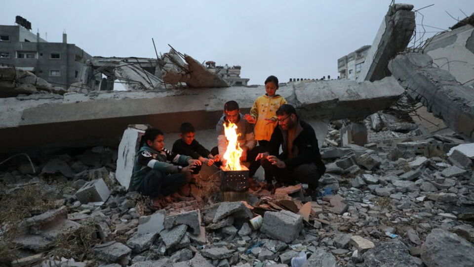 Gazze'de soğuktan ölen bebek sayısı 4'e yükseldi