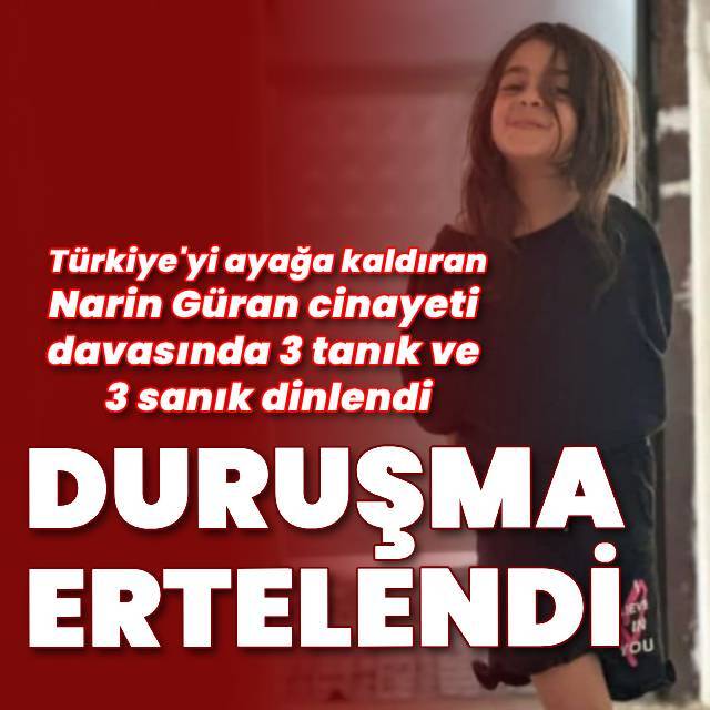 Narin Güran davası ertelendi