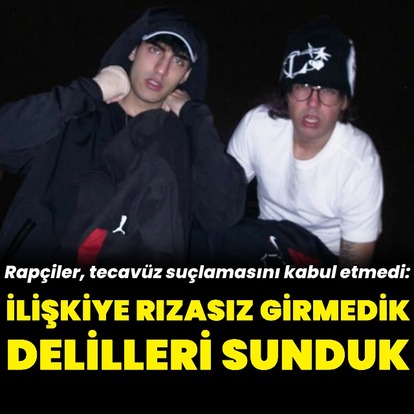 "İlişkiye rızasız girmedik"