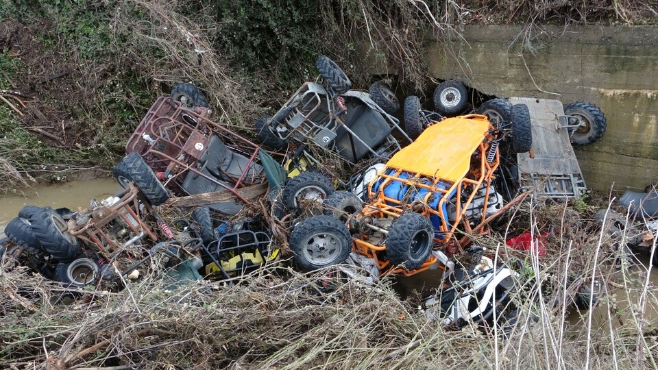 Sel, safari tesisini de vurdu!