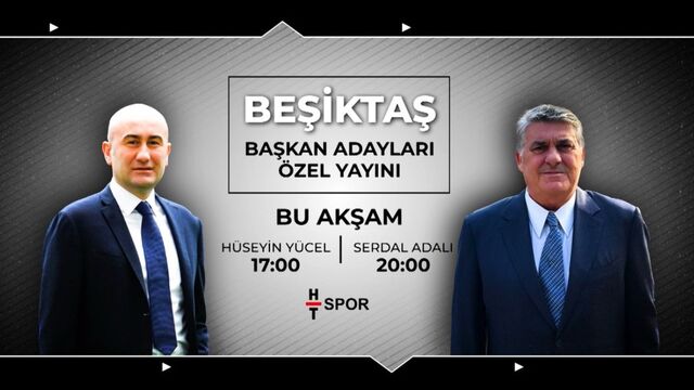 Beşiktaş başkan adayları HT Spor'da!