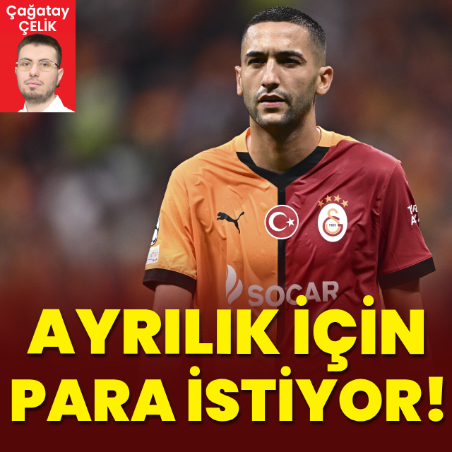 Ziyech de ayrılık için para istiyor!