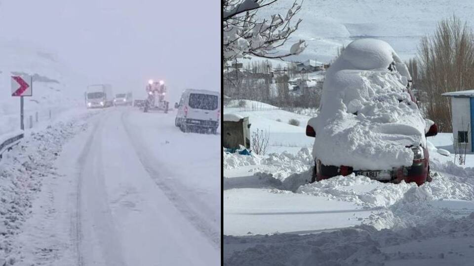 10 ilde 2 bin 34 yerleşim yolu kapandı