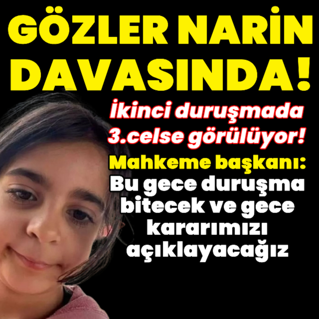 Narin Güran cinayeti davası sürüyor!