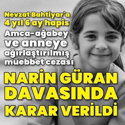  Narin Güran davasında karar