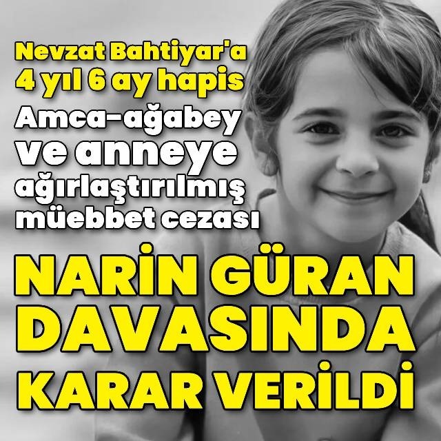 Narin Güran davasında karar