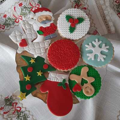 Zencefilli yılbaşı kurabiyesi