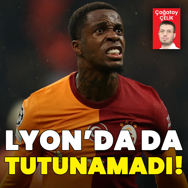 Zaha Lyon'da da tutunamadı!