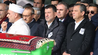 Veli Ağbaba'nın babası için tören