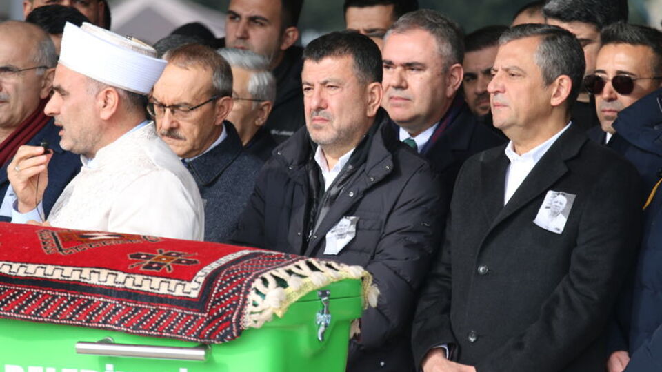 Veli Ağbaba'nın babası için tören