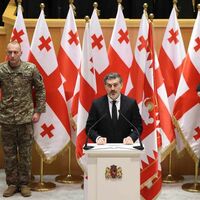 Gürcistan'da yeni cumhurbaşkanı protestoların gölgesinde yemin etti