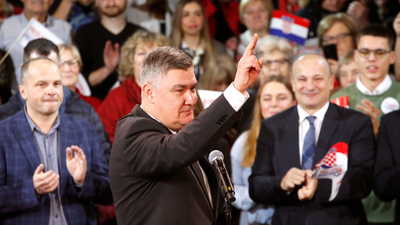 Hırvatistan'da cumhurbaşkanlığı seçimi 2.tura kaldı