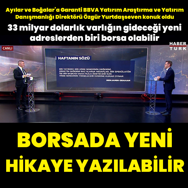 Borsada yeni bir hikaye yazılabilir