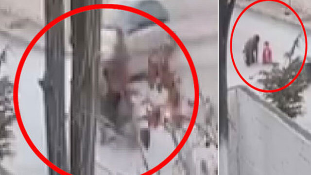 Otomobil motosiklete çarptı! Yaralanan baba ile kızı birbirine sarıldı!