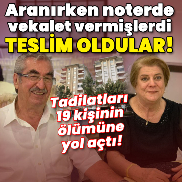 Fazilet Apartmanı sanıkları teslim oldu!