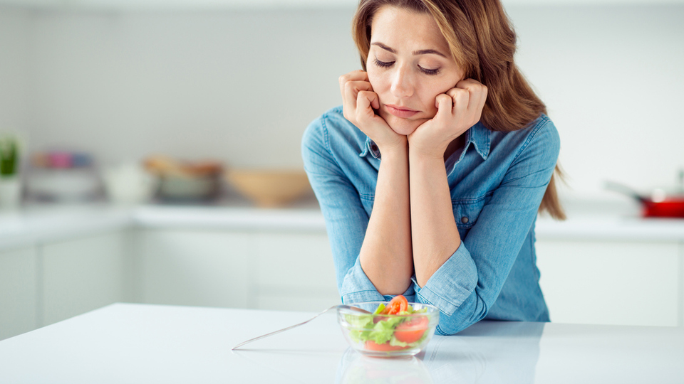 Kalorinin yetersizi de başa bela!